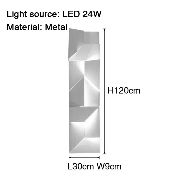 3D Art LED Wall Lamp – Dimmable Creative Sconce for Living Room, Bedroom & Hallway Samanta Factory