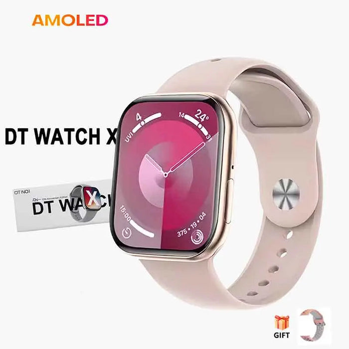 GPS Smart Watch with Health Tracking – AMOLED Display with Bluetooth Calling SF