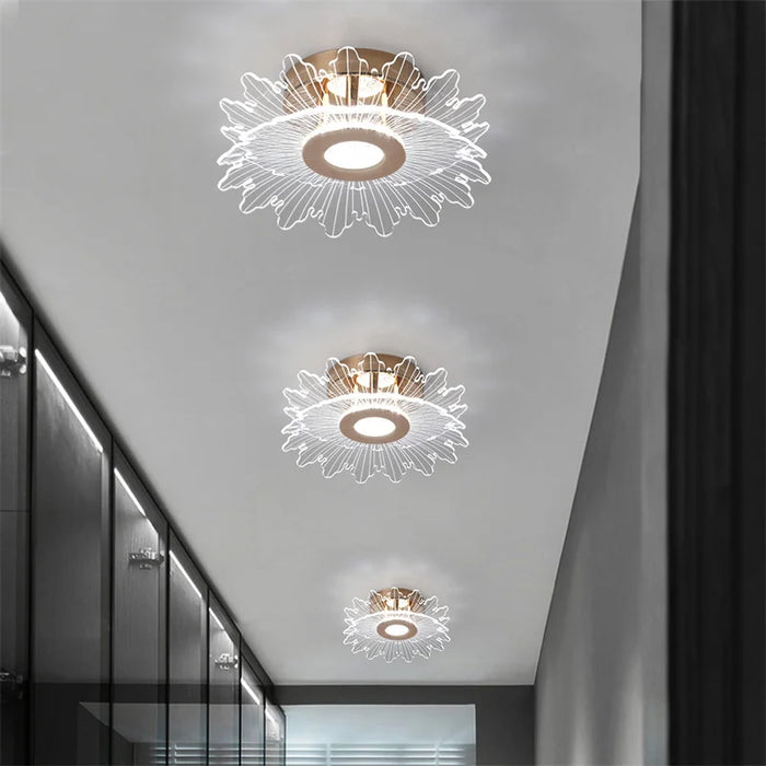 Crystal Pendant Light – Modern Loft Hanging Lamp with Iron & Glass Design