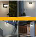 Solar Motion Sensor Wall Lamp – Waterproof Outdoor LED Lighting for Garden & Porch - Samanta Factory