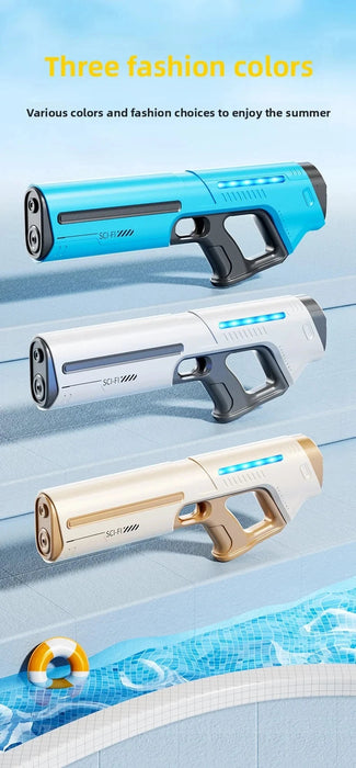 Electric Water Gun – Automatic Suction Water Blaster for Kids & Adults SF