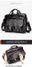 Leather Business Briefcase – 15-Inch Professional Work Bag for Men SF