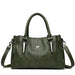 Casual Tote Shoulder & Crossbody Bag – Versatile, Soft PU Leather with Sequined Design - Samanta Factory