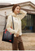 Women's Large Capacity PU Leather Tote Bag – Minimalist Urban Shoulder Bag SF