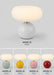 Modern LED Table Lamp – Dimmable Frosted Glass Shade - Samanta Factory