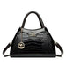 High-Quality PU Leather Handbag for Women – Animal Print Casual Tote, Versatile Fashion Bag - Samanta Factory