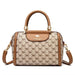 High-Quality PU Leather Handbag for Women – Animal Print Casual Tote, Versatile Fashion Bag - Samanta Factory