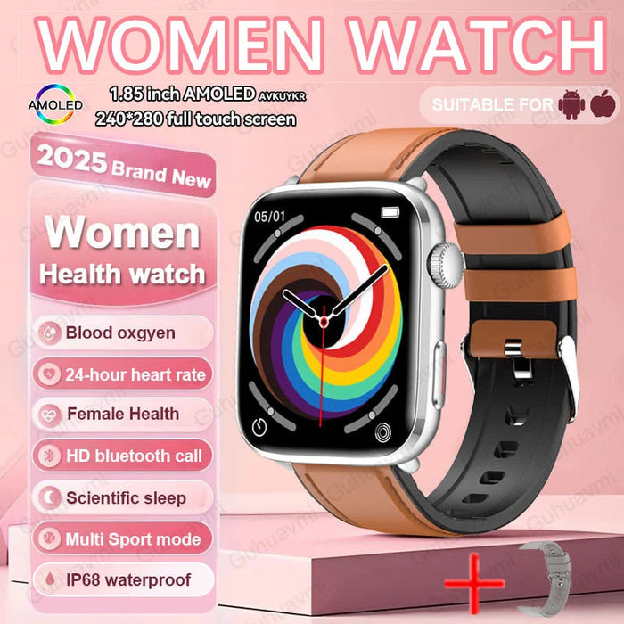 Women’s Smart Watch – AMOLED Health Tracking SF