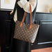 Luxurious Women’s Leather Shoulder Bag – Stylish Microfiber Synthetic Leather Casual Tote - Samanta Factory