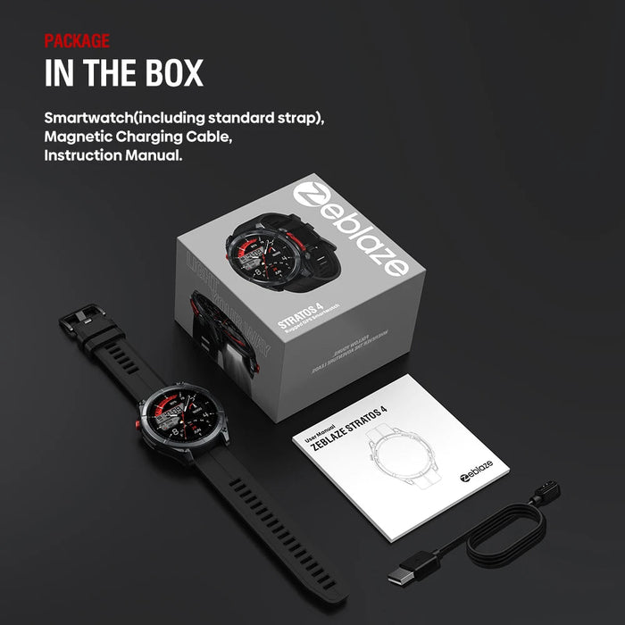 GPS Smartwatch – Sports & Health Tracking Power SF