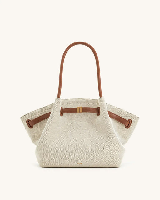 PU Leather Dumpling Shoulder Bag – Soft Fashion Tote with Hasp Closure for Women - Samanta Factory
