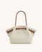 PU Leather Dumpling Shoulder Bag – Soft Fashion Tote with Hasp Closure for Women - Samanta Factory