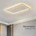Modern Ultra-Thin LED Ceiling Light – Remote Control, Dimmable, Energy-Saving Lighting Fixture - Samanta Factory