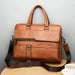 Men’s Business Briefcase – PU Leather Office Work Bag SF