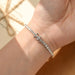 Luxury D Color Round Cut Bracelet for Men & Women - Samanta Factory