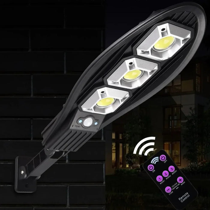 Solar LED Street Light – PIR Motion Sensor & Waterproof Outdoor Garden Lamp - Samanta Factory