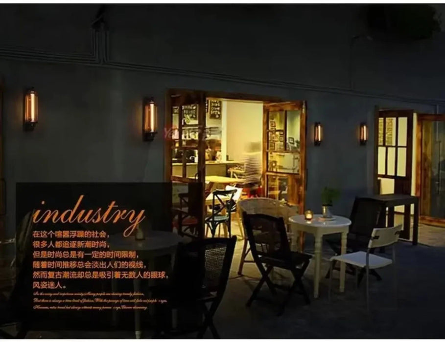 Traditional Wall Lamp – Iron LED Fixture for Vintage-Inspired Interiors