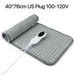 Electric Heating Pad – Adjustable 10-Level Temperature & 3-Timer Settings for Full-Body Relief - Samanta Factory