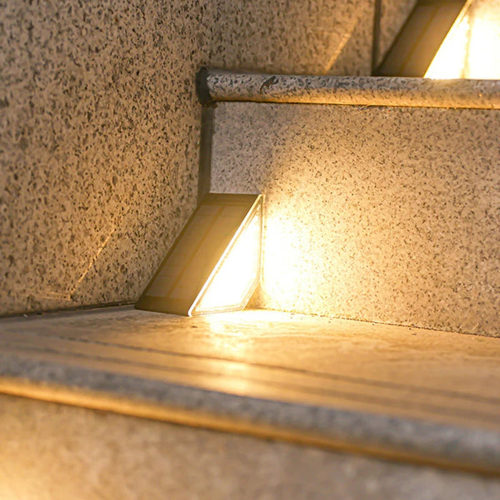 Solar LED Step Lights – Waterproof Outdoor Pathway Lighting SF