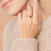 Custom Name Heart Ring – Personalized Ring for Women SF