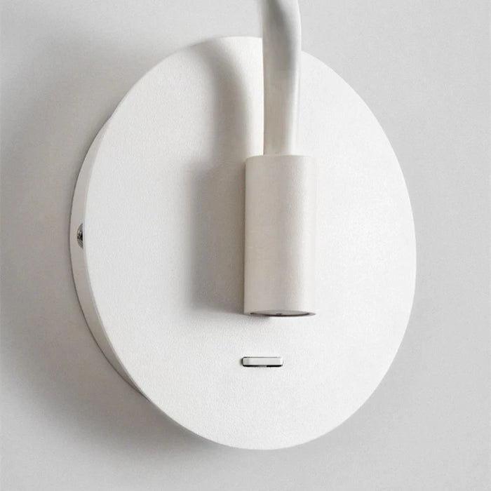 Modern Wall-Mounted LED Lamp – Adjustable Swing Arm with Warm/Cold Light for Bedrooms & Living Rooms - Samanta Factory