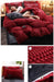 3-Piece Winter Velvet Duvet Cover Set – Soft Warm Fleece with Pillowcases, Twin to King Size" - Samanta Factory