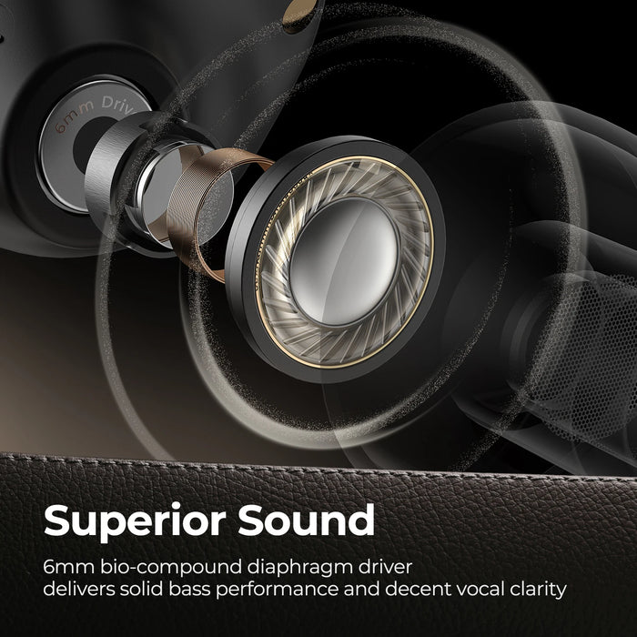 Wireless Bluetooth Earbuds – Ergonomic Design with 30H Playtime & Touch Controls