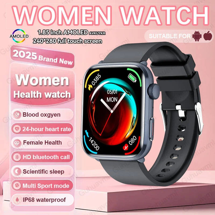 Women’s Smart Watch – AMOLED Health Tracking SF