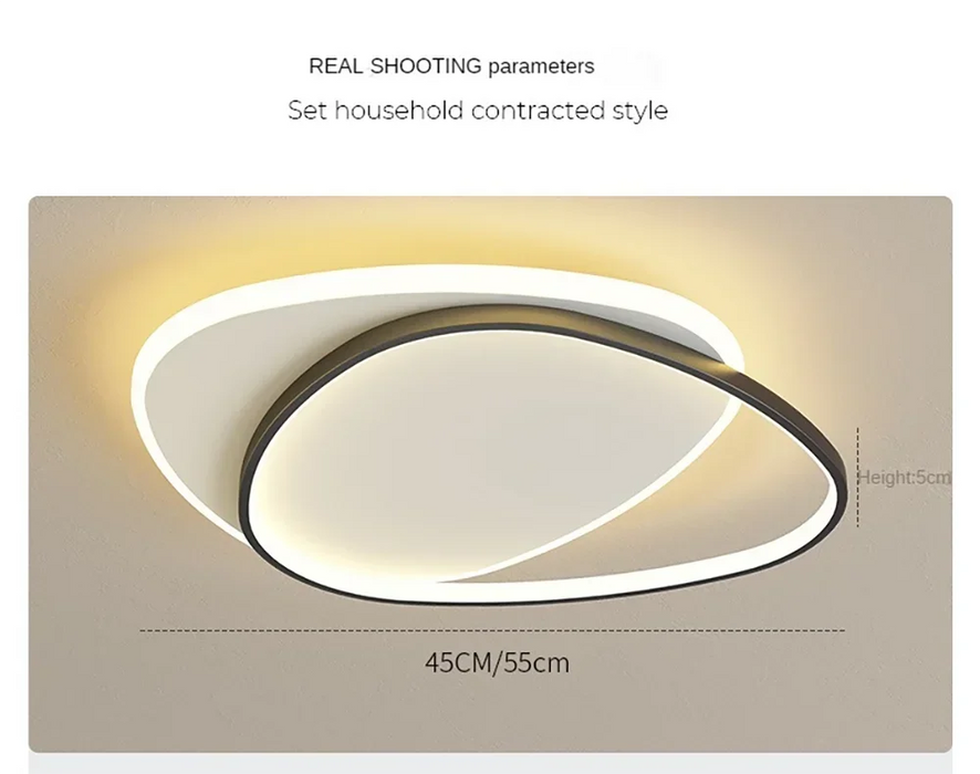 Modern Artistic Ceiling Light – Sculptural Design for Elegant Interior Ambience - Samanta Factory