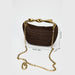 Women's Half Moon Straw Bag – Woven Bucket Crossbody Shoulder Bag for Summer Beach SF