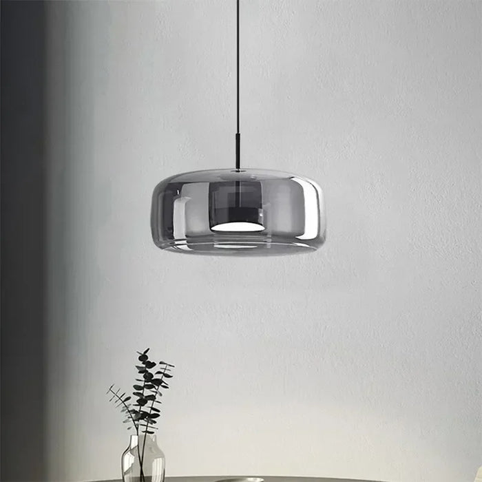 Pendant Light – Nordic Glass Design with Adjustable Height & Warm LED Illumination - Samanta Factory