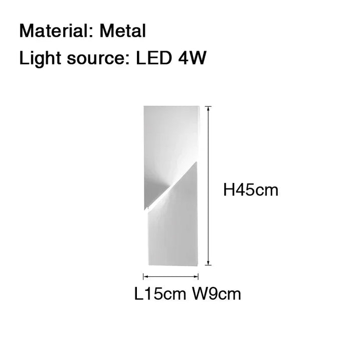 3D Art LED Wall Lamp – Dimmable Creative Sconce for Living Room, Bedroom & Hallway Samanta Factory