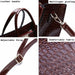 Luxury Crocodile Pattern Handbag – Large Capacity Vintage Women’s Leather Tote Shoulder Bag SF