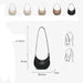 Chic Half-Moon Leather Handbag – Stylish Crossbody Bag for Women, Ideal Gift for Loved Ones - Samanta Factory