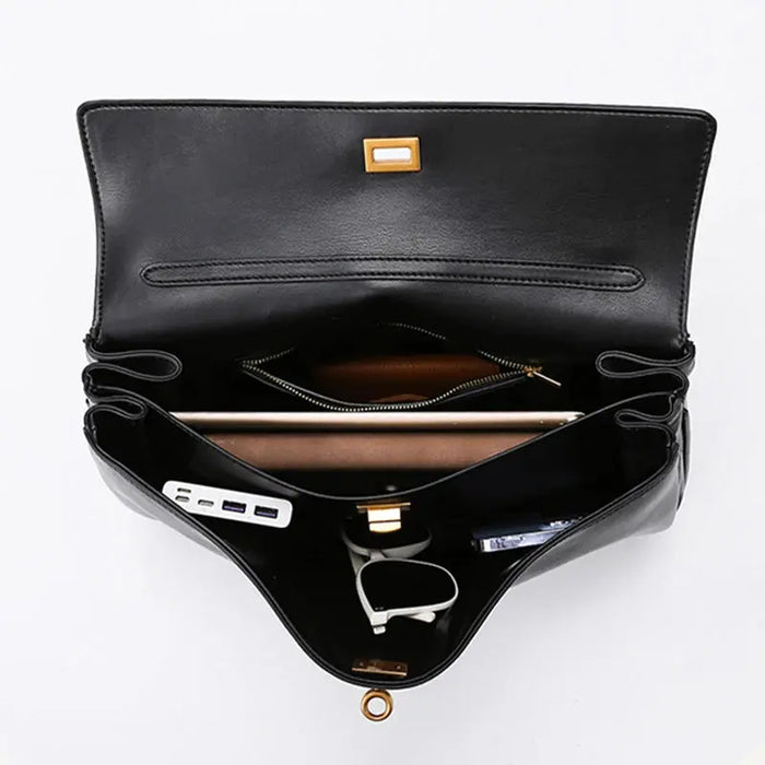 Denim Shoulder Bag - Soft Casual Tote Design SF