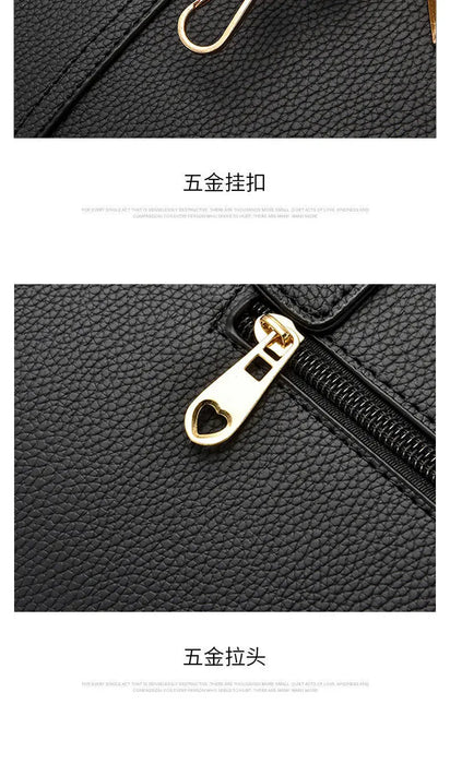 Women’s Large Capacity Boston Handbag – PU Leather Shoulder & Crossbody Tote Bag SF