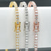 EWYA D Color Moissanite Tennis Bracelet 925 Silver 18K Gold - Samanta Factory