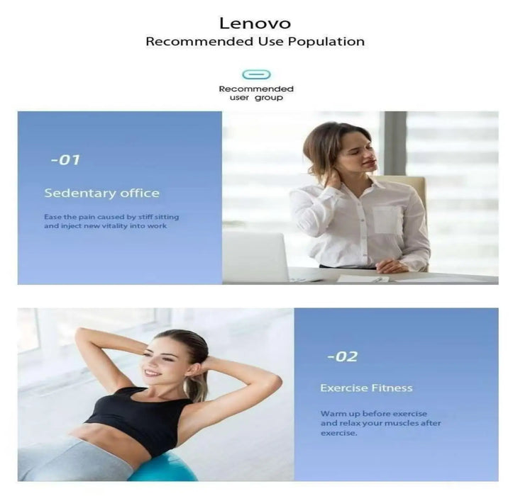Lenovo Smart Neck Massager – CE Certified Relaxation for Everyday Neck Pain Relief
