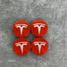 4PCS/Set 56MM GR Sport Emblem Wheel Center Hub Cap Car Rims Cover Hubcaps  For Tesla Model 3 Y X S - Samanta Factory