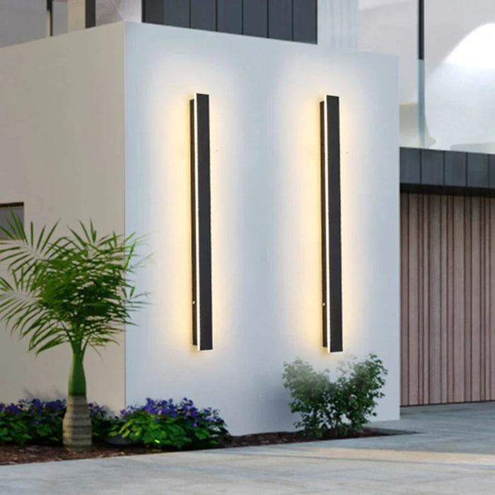 Waterproof LED Wall Light – IP65 Outdoor Strip Lamp for Garden, Patio & Corridor