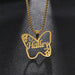 Custom Name Crown Necklace- Trendy Crown Name Necklace in Gold, Silver & Rose Gold SF