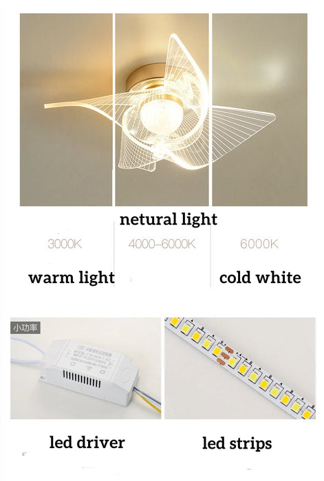 Crystal Pendant Light – Modern Loft Hanging Lamp with Iron & Glass Design