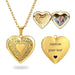 Custom Photo Locket Necklace – Personalized Heart Pendant for Men/ Women SF