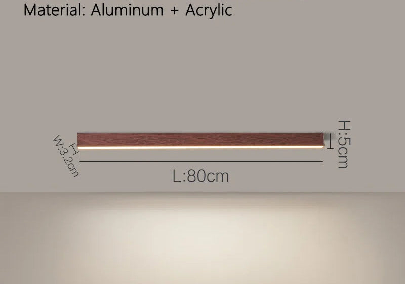 Modern LED Ceiling Light – Sleek Aluminum Design for Home Interiors - Samanta Factory