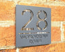 3D Floating House Sign – Custom Acrylic Address Plate SF