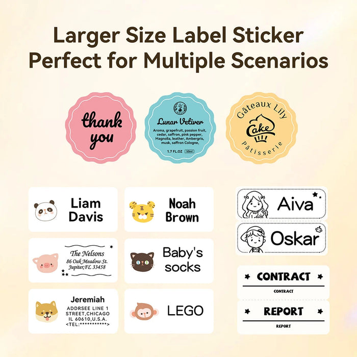 Thermal Label Maker – Bluetooth Portable Printing Samanta Factory