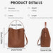 Woven Bucket Tote Bag for Women – Large Crossbody Hobo Shoulder Bag for Summer - Samanta Factory