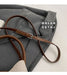 PU Leather Knitted Bucket Bag – Soft Casual Messenger Handbag for Women - Samanta Factory