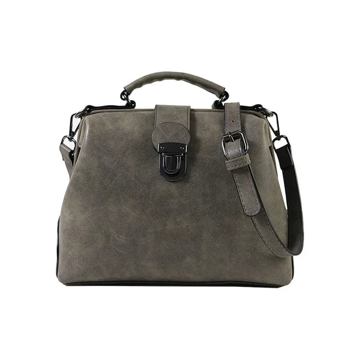 Women’s Shoulder & Crossbody Bag – Trendy Rhomboid Doctor Handbag