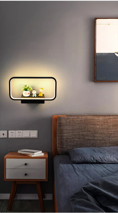 Modern Wall Light – Infinite Dimming LED for Bedroom & Living Room Ambience